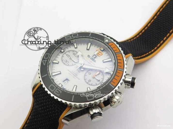 0126 Master Chronometer 45mm SS JHF Grey Dial On Nylon Strap A Neat 8249